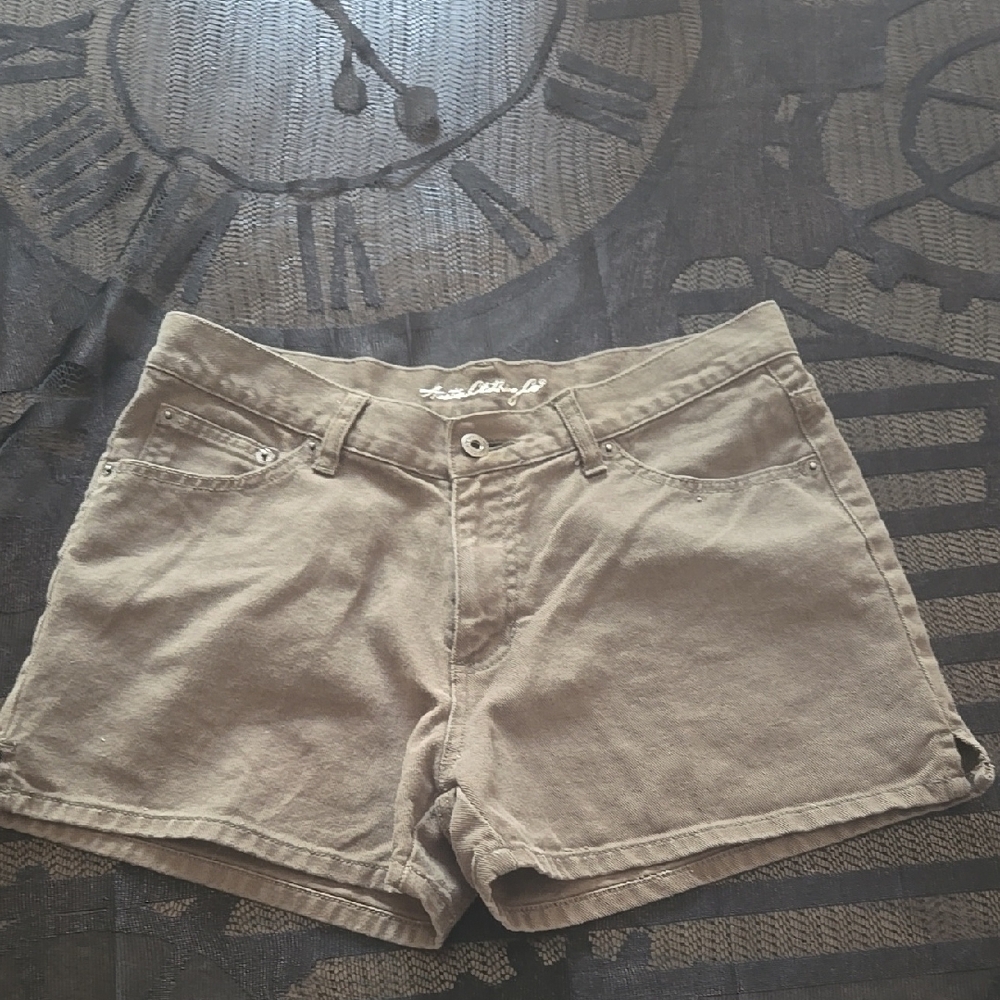Casual Tan Women Shorts